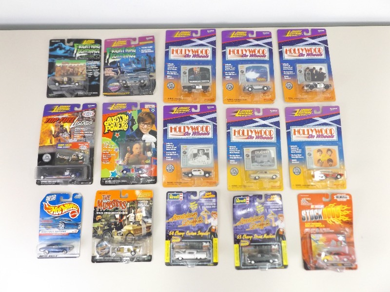Lot of Vintage Johnny Lightning, Hot Wheels, etc. Cars