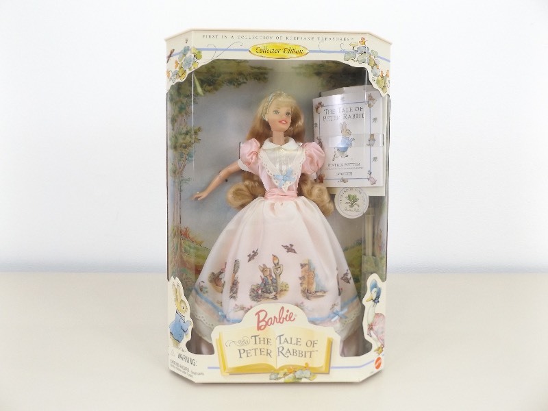 New in Box, NRFB, 1997 Collector Edition Barbie and The Tale of Peter Rabbit Collectors Doll