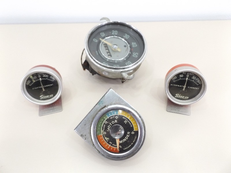 Vintage Car Speedometers, etc. Gauges
