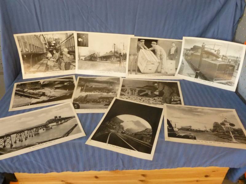 lot 47 image: Vintage Railroad Pictures