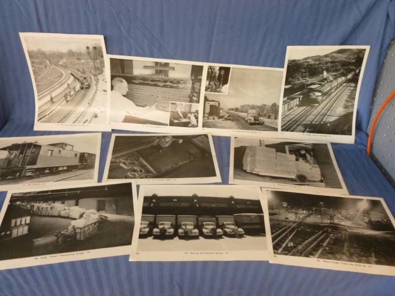lot 48 image: Vintage Railroad Pictures