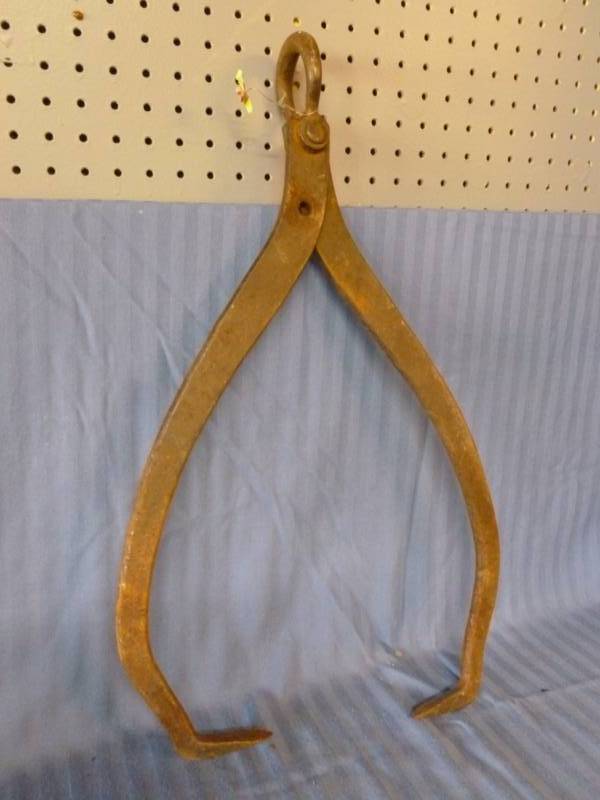 lot 113 image: Vintage Ice Tongs
