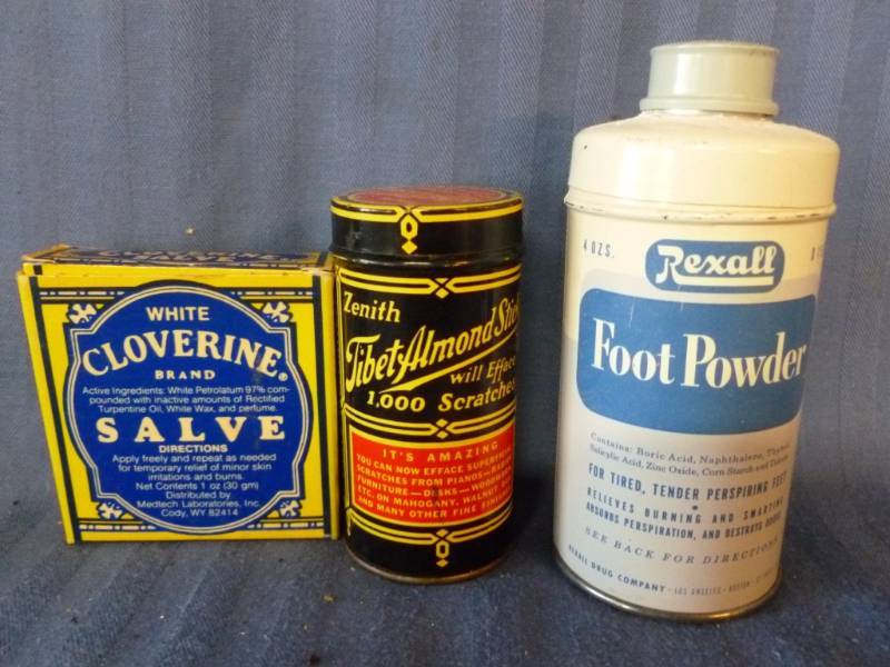 lot 165 image: Vintage Containers