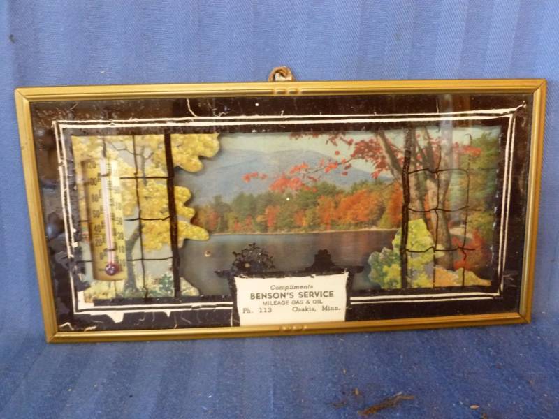 lot 181 image: Vintage Advertisement Thermometer