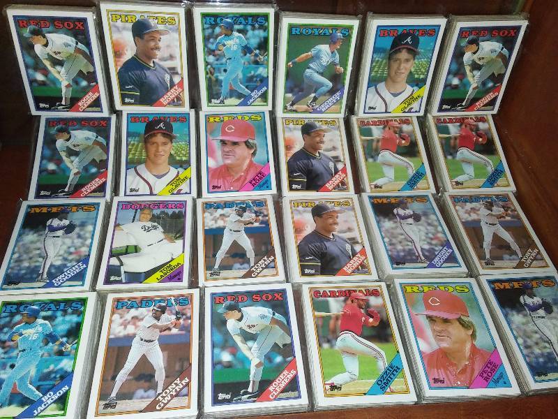 lot 41 image: 1988 Team Sets (24 repacks) Topps Baseball, Huge Stars about 720