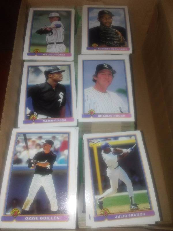 lot 66 image: 1991 Bowman Baseball MLB Cards approx. 900 cards
