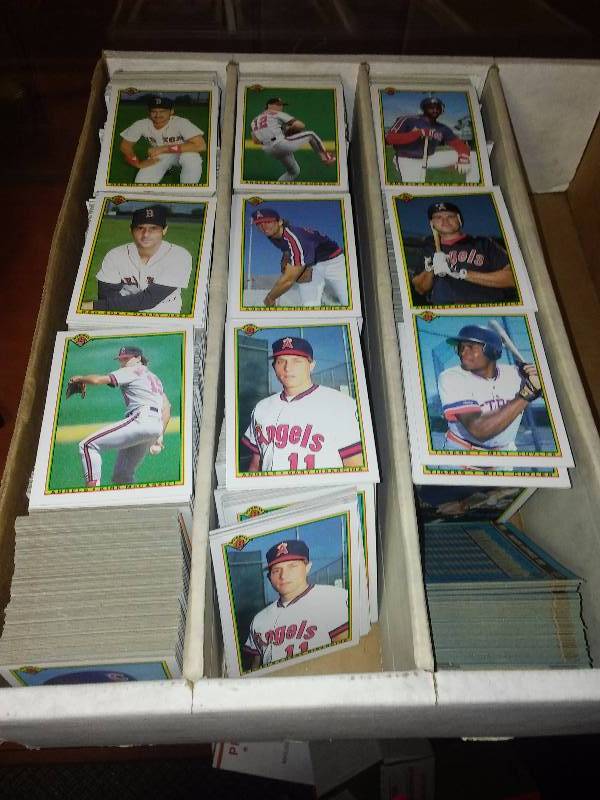 lot 86 image: 1990 Bowman Baseball Cards (approx. 2,000 cards)
