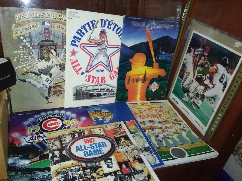 lot 94 image: 7 All-Star Game Official Programs and Autograph- Hugh Douglas