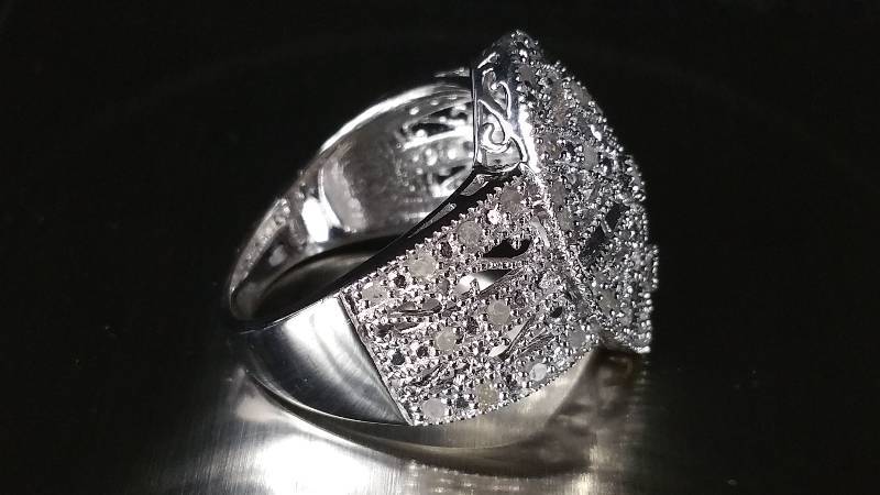 Pave Diamond Estate Ring