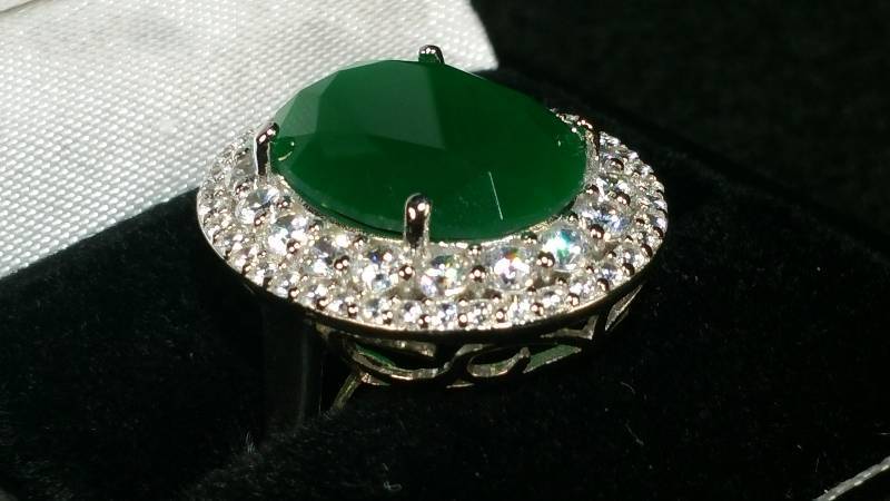 8.12 CT Emerald Estate Ring