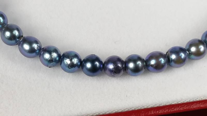 10k Gold Tahitian Pearl Necklace