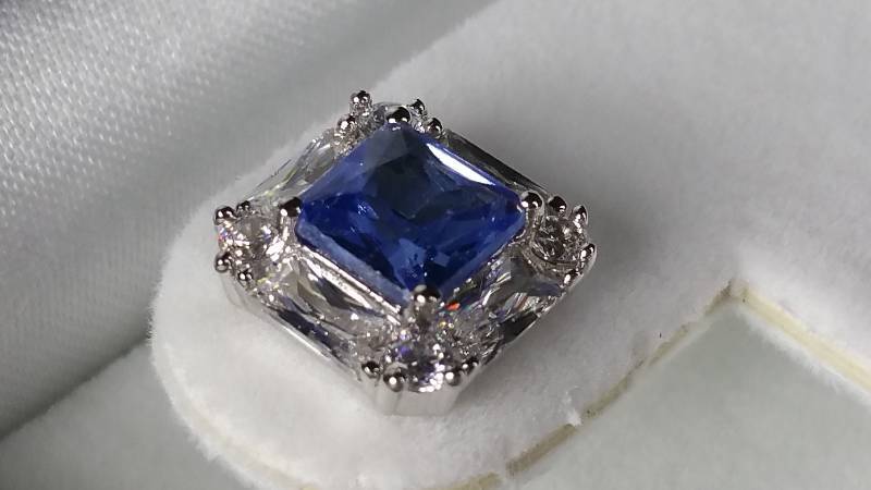 5.50 CT Tanzanite Evening Earrings