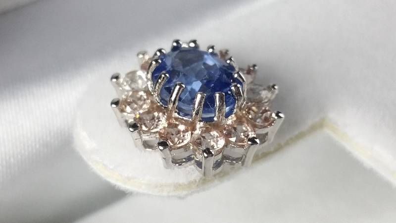 5 CT Tanzanite Estate Earrings