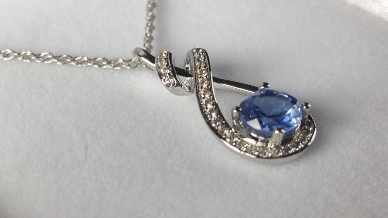 Artisan Tanzanite Estate Necklace