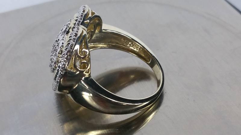 1 CT Diamond Heart Ring