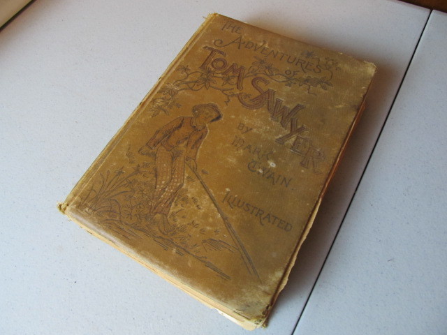 lot 57 image: 1895 Adventures of Tom Sawyer by Mark Twain