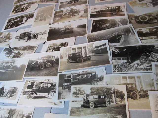 lot 66 image: Huge Lot of ORIGINAL 1920s-30s Automobile Photos
