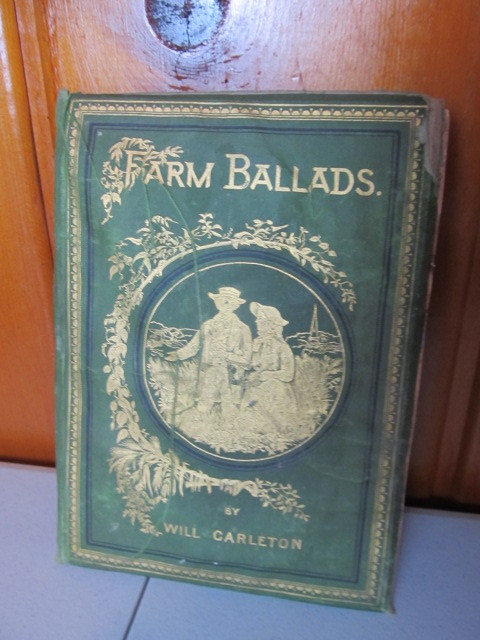 lot 80 image: 1882 Farm Ballads Song Book