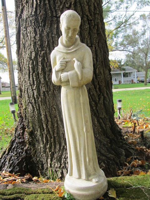 lot 96 image: 28 Religious Garden Statue