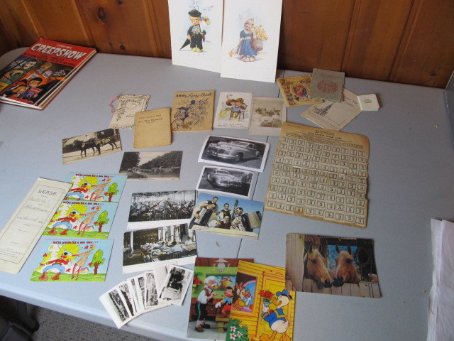 lot 108 image: Lot of Assorted VintageAntique RPPCs & other Ephemera 