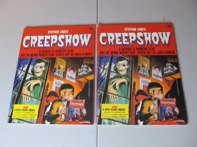 lot 114 image: Pair of Vintage STEPHEN KING Creepshow Books