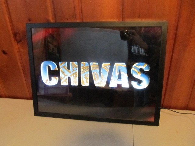 lot 116 image: Chivas Regal LIGHTED Motion Sign