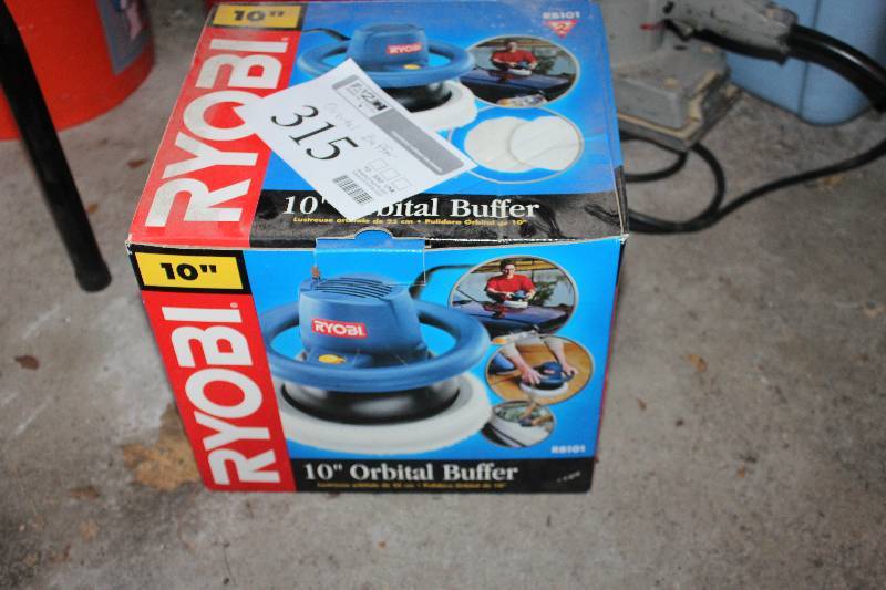 lot 315 image: Ryobi 10in. Orbital Buffer