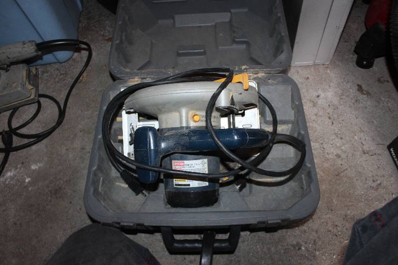 lot 317 image: Ryobi 7.25in. Circular Saw w Case