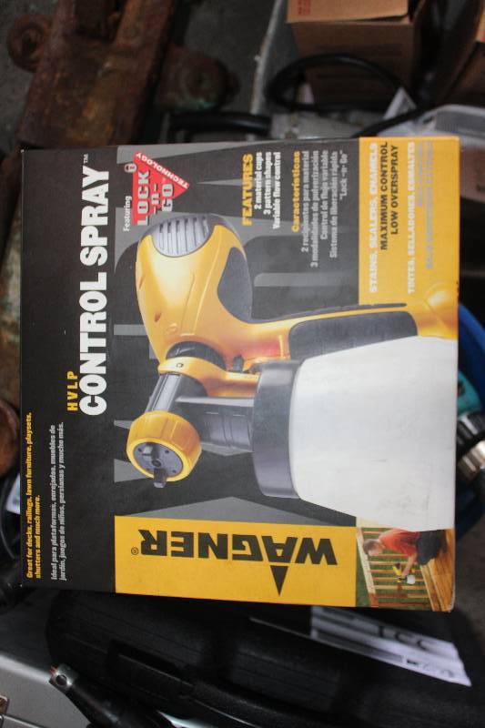 lot 337 image: Wagner Control Spray Paint Sprayer