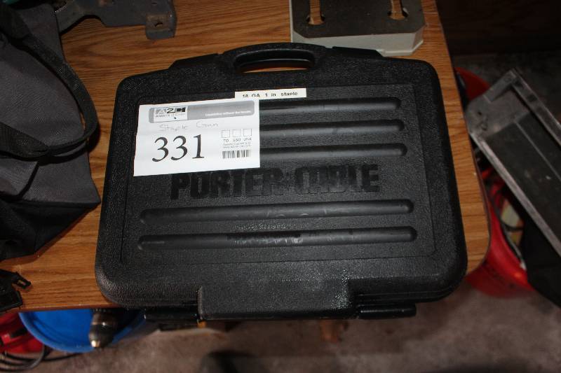 lot 331 image: Porter-Cable Air Stapler w Case