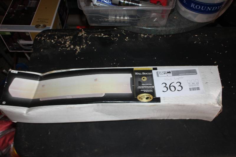 lot 363 image: Hampton Bay Wall Bracket Light