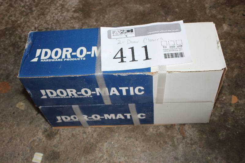 lot 411 image: Lot of (2) Dor-o-matic Door Closer