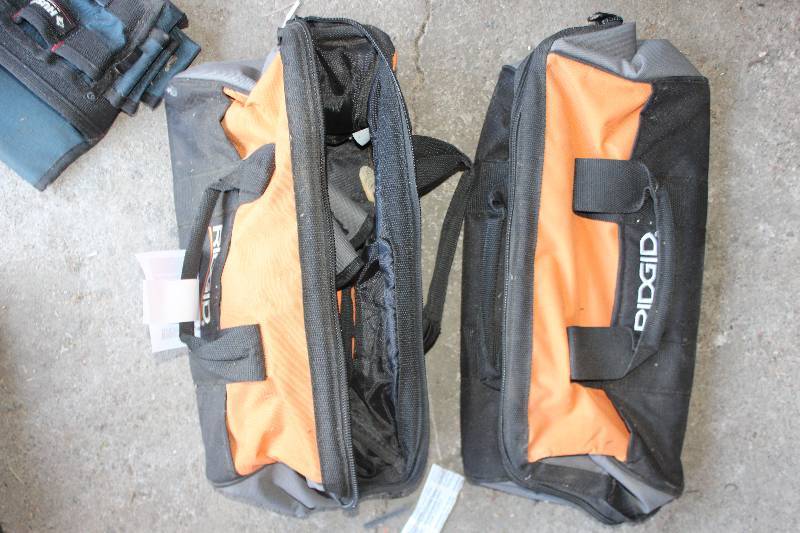 lot 542 image: Lot of (2) Ridgid Tool Bags
