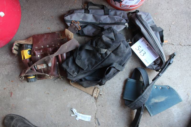 lot 543 image: Lot of (5) Tool Belts