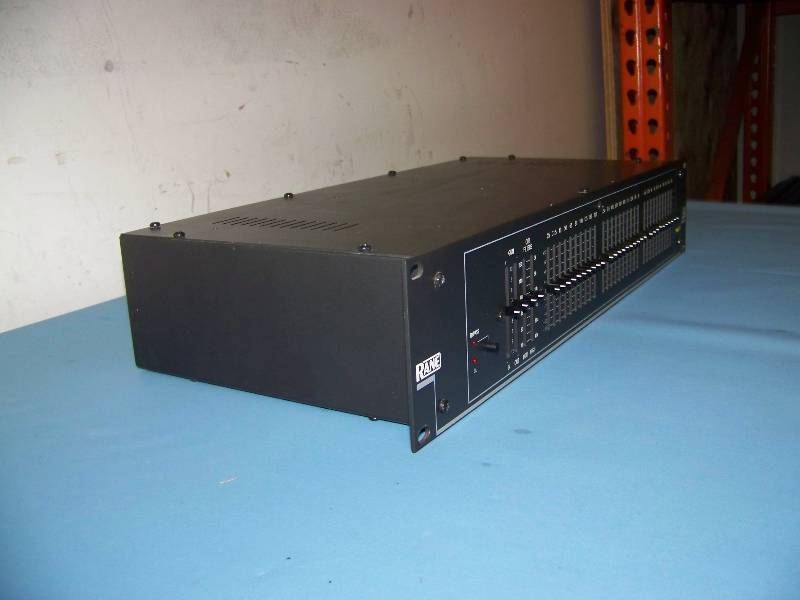 lot 78 image: Rane, Single-Channel, 30-Band, Graphic, Equalizer  EQ