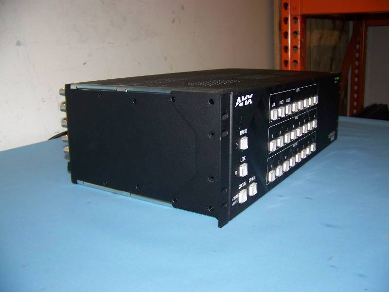 lot 91 image: AMX, AutoPatch, Precis Series, 8x8 Audio  Video Matrix Switcher