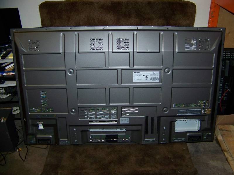 lot 1 image: 65, Panasonic, High-Definition (HD), Plasma, Monitor  Display with Remote Control