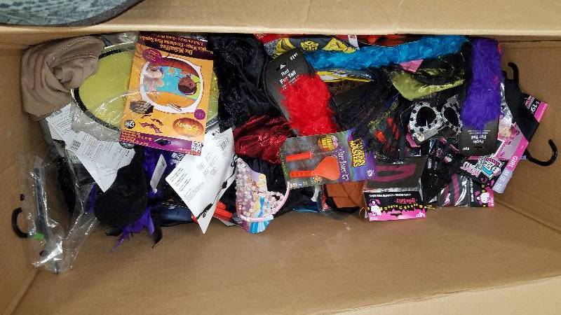 Assorted Halloween Items Customs, Decorations, Makeup, Party Items, Pumping Carving Kits and more A LOT NEW UNITS