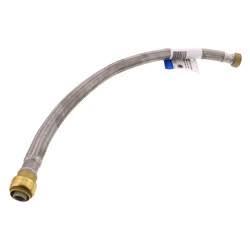 lot 16 image: Cash Acme Lead Free Water Heater Connector, Stainless Steel, 34 x 34 x 18 and SharkBite U3088FLEX24LF 34-inch Sharkbite x 34-inch FIP Flexible Water Heater Connector - 24-inch Length (Lead Free never used