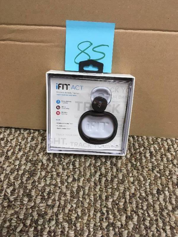 lot 85 image: iFit Act - Activity Tracker - Medium - Black in box