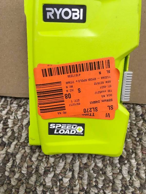 lot 33 image: Ryobi SpeedLoad Titanium Drill Bit Set (17-Piece) never used in case