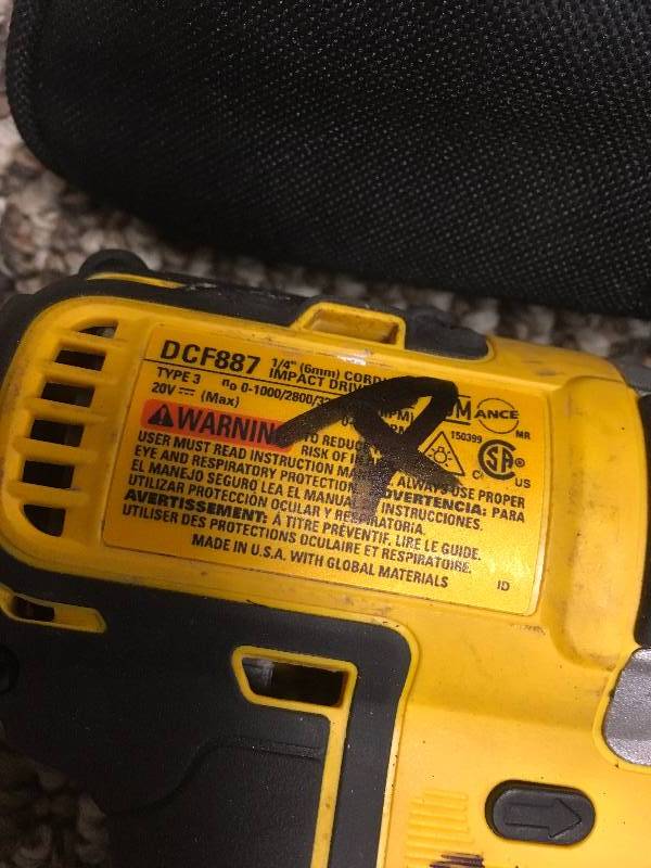 lot 74 image: DEWALT 20-Volt MAX XR Lithium-Ion Cordless Brushless DrillImpact Combo Kit (2-Tool) with Bag, no batteries or charger