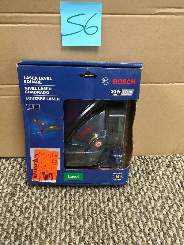 Bosch Tile Laser Square Laser Level In Box Kx Real Deal Auction