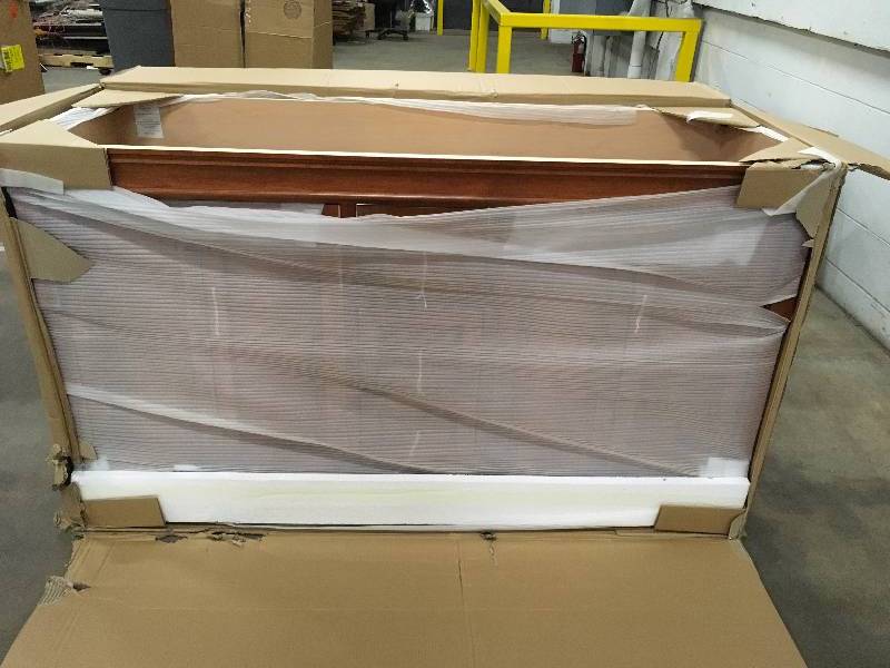 Foremost Naples 60 in. W x 21-58 in. D x 34 in. H Vanity Cabinet Only in Warm Cinnamon-NACA6021D