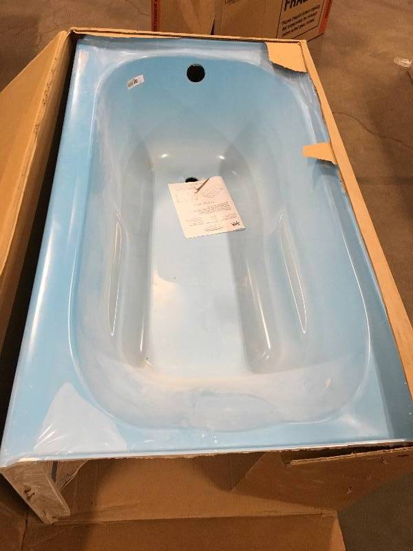 Lyons Industries Elite 4.5 ft. Left Drain Soaking Tub in White-ETL01543019L