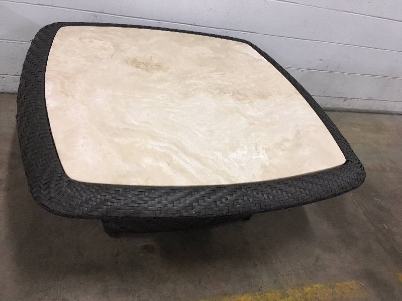 Brown Jordan Highland Patio Chat Table-DY11035