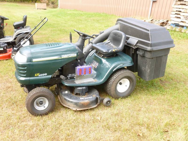 SnS Auctions # 288 Fall Snowmobiles & Lawn Equipment