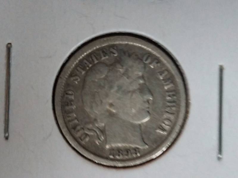 lot 109 image: 1898 Barber Dime