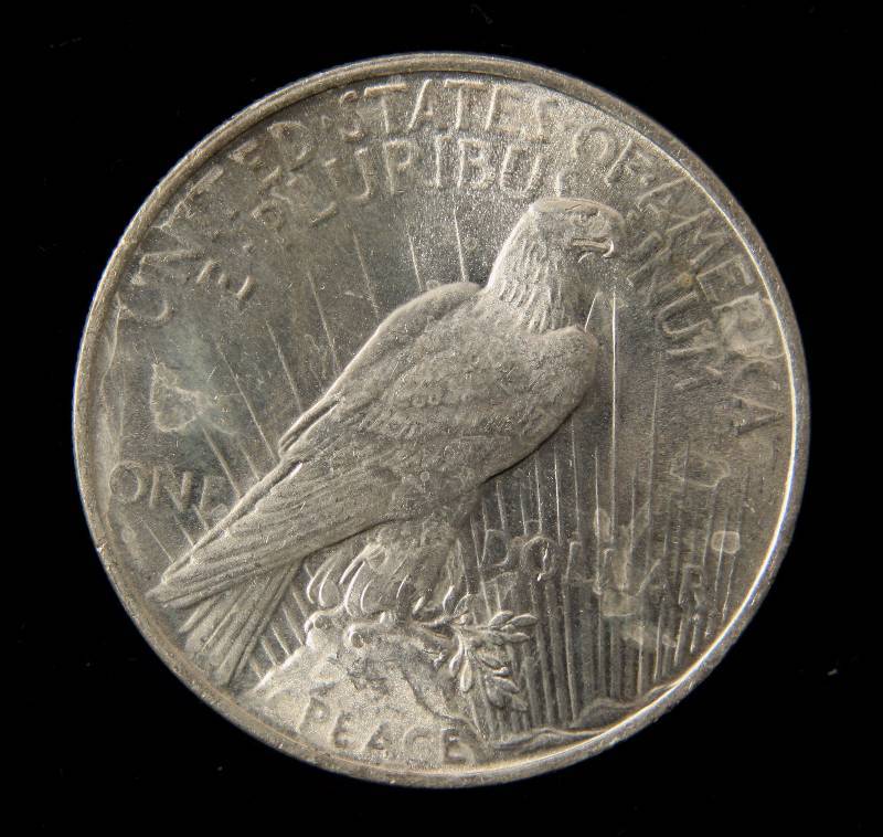 1922 PEACE SILVER DOLLAR BU UNC