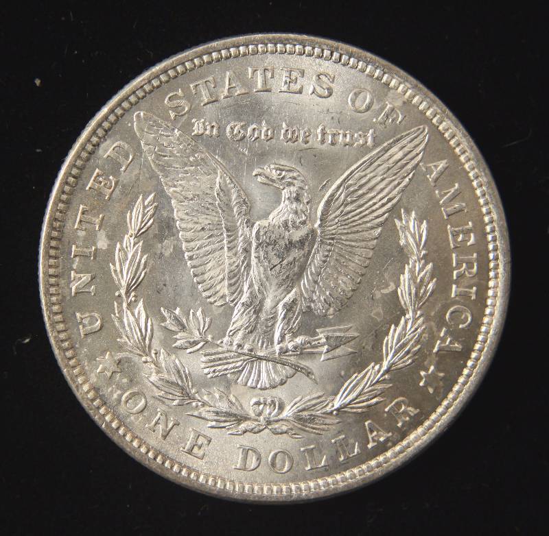 1921 MORGAN SILVER DOLLAR BU UNC
